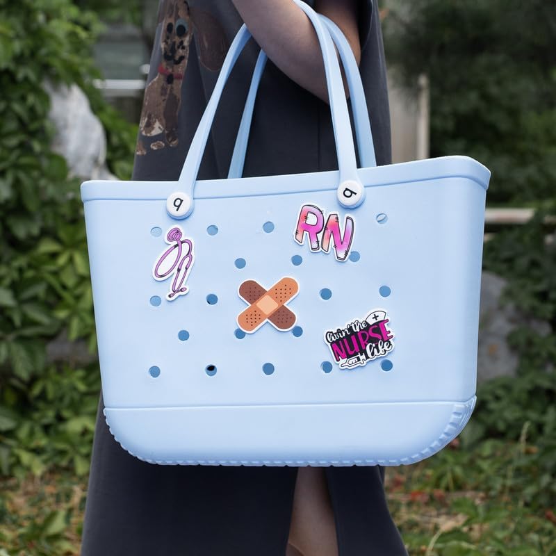 Miniatura 2 de Colgantes de enfermera para bolsa Bogg, accesorios de acrílico de 3 pulgadas para bolsas Simply Southern