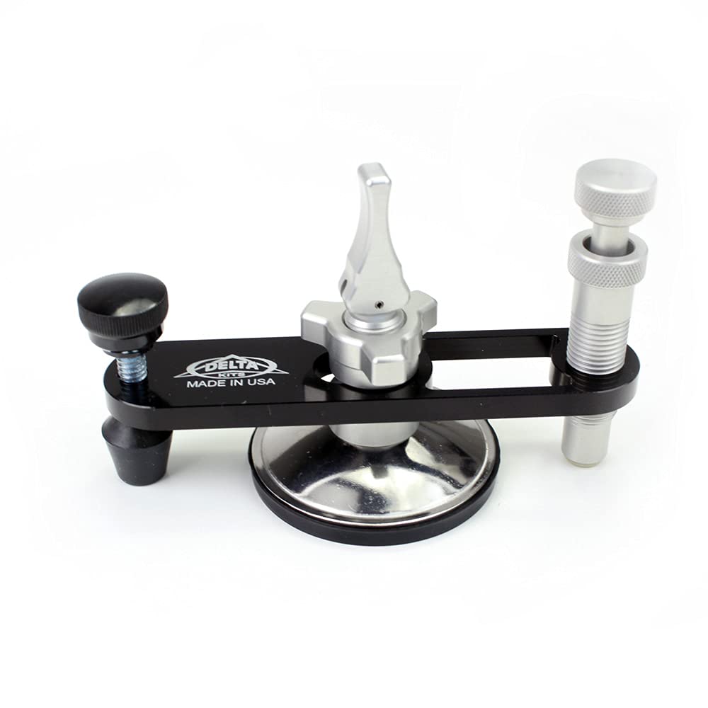 DeltakitsB150 Windshield Repair Bridge,Premium Pit Resin, Razor Blades, Curing Lamp, Curing Tape, Inspection Mirror