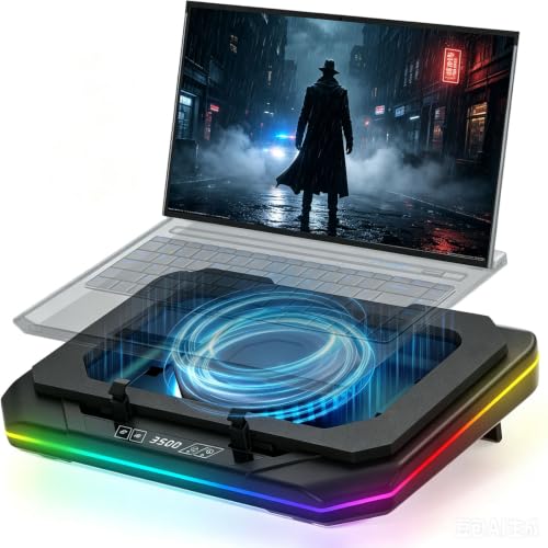 Base enfriadora para Asus ROG Zephyrus con ventilador turbo de enfriamiento rápido