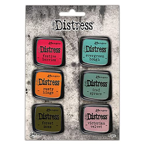 Tim Holtz - Ranger Distress PIN Collect Set 9, Prize Ribbon Blue