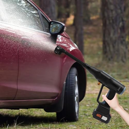 Boquilla 6 en 1 Bomba de agua a presión YUNRUX Multifuncional Limpiador de alta presión eléctrico Lavadora Limpiador de juntas Eléctrico Fachada Limpiador de Terrazas Limpiador con manguera de succión