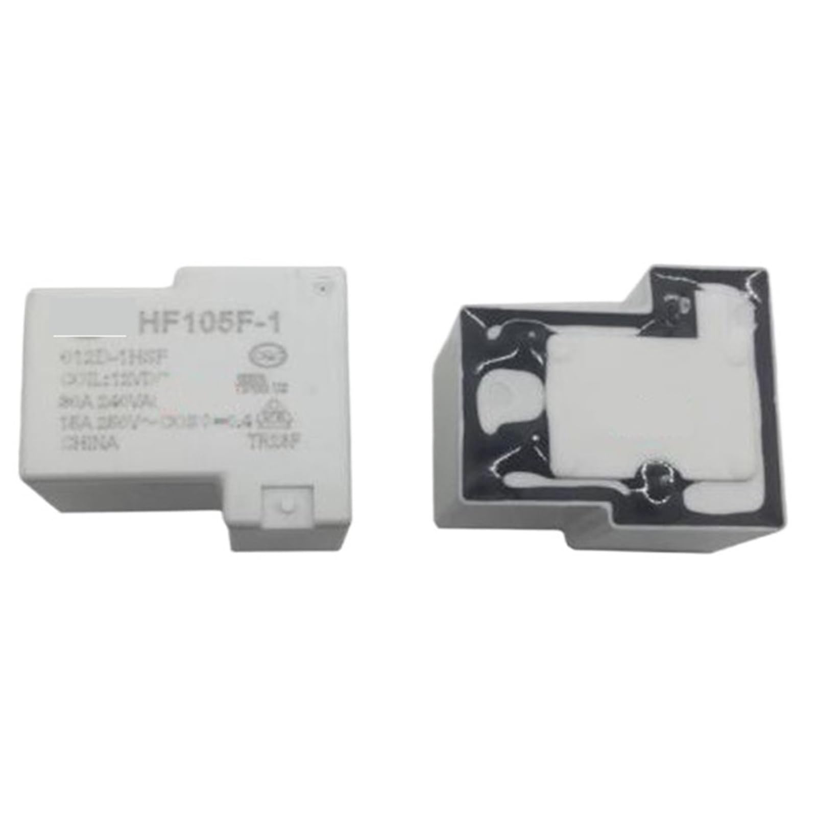 Relais HF105F 12V 4 broches commutateur DCV12 pour boîtier domotique