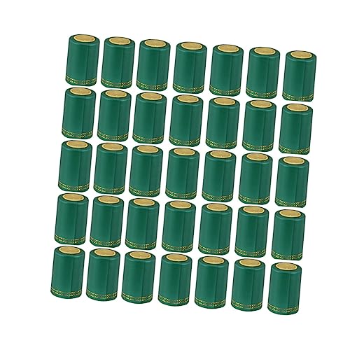 NAMOARLY 200pcs Heat Shrink Caps for Wine Bottles Wine Sealing Films Decorative Trim for Christmas and Special Occasions