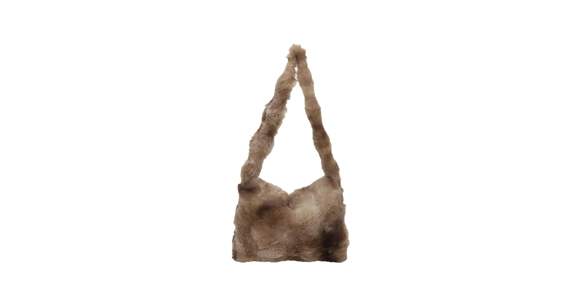 【FILTH】HAIRY FUR OVERSIZED SHOULDER BAG HAIRY FUR OVERSIZED SHOULDER BAG - FILTH