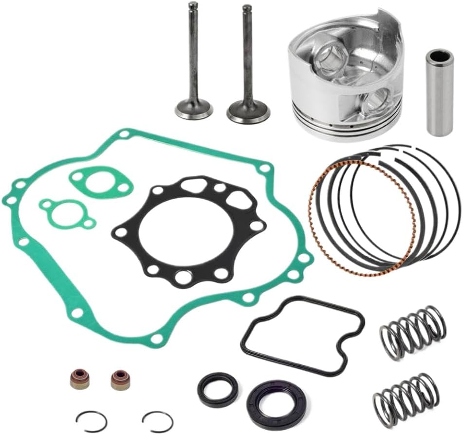Engine Gasket Rebuild Kit 0.25mm Oversize Piston Ring Seal JN5-11635-00-00 JN5-11610-10-00 Compatible With Cart G14 1995 1996