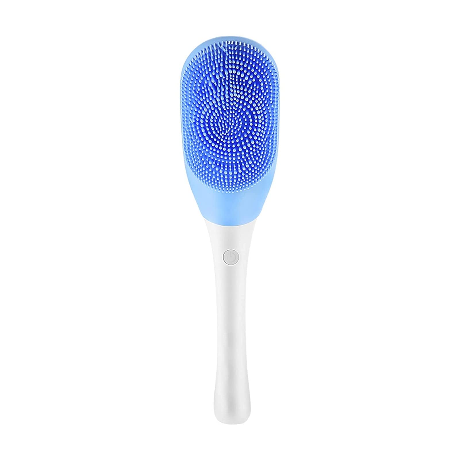 Cepillo de baño eléctrico de carga USB, cepillo de ducha de mango largo, cepillo de baño y cuerpo, cepillo de masaje impermeable, exfoliante, mejora la circulación