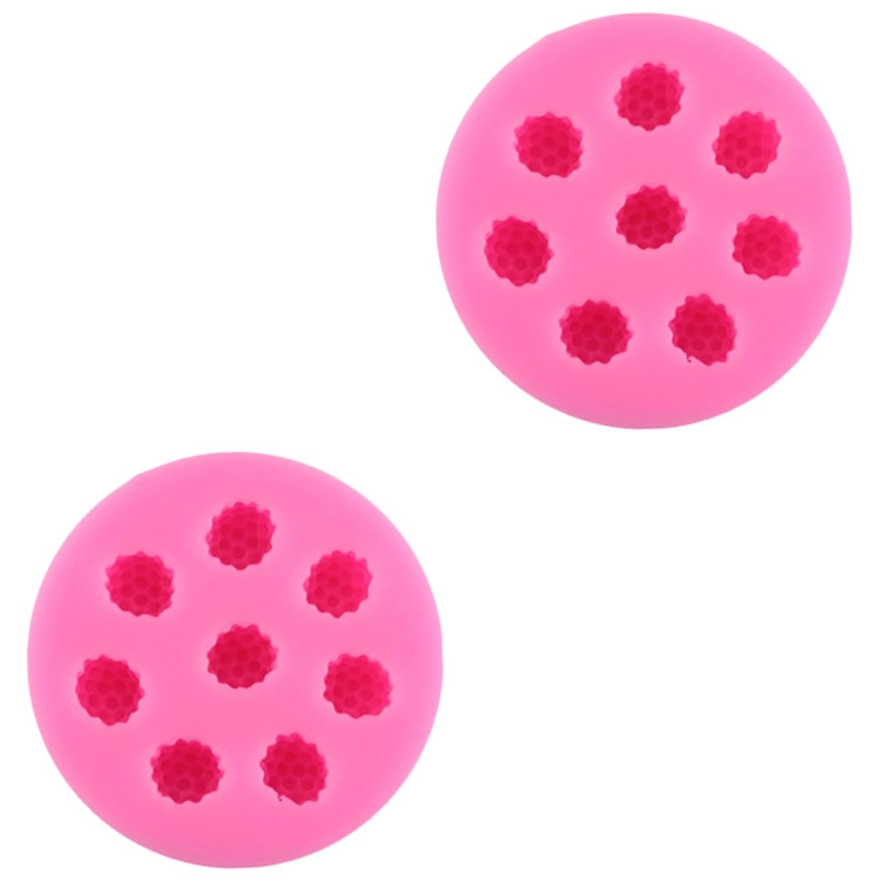 Alipis 2 Pièces outil de décoration de gâteau moules en silicone pour bougies chewing-gum moule a gateau s à gâteaux à panettone en silicone à fondant truquer mûres