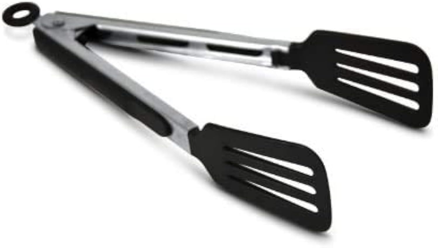 9-inch Spatula Tip Serving Tongs with Locking Handle Joint by Smart Cook