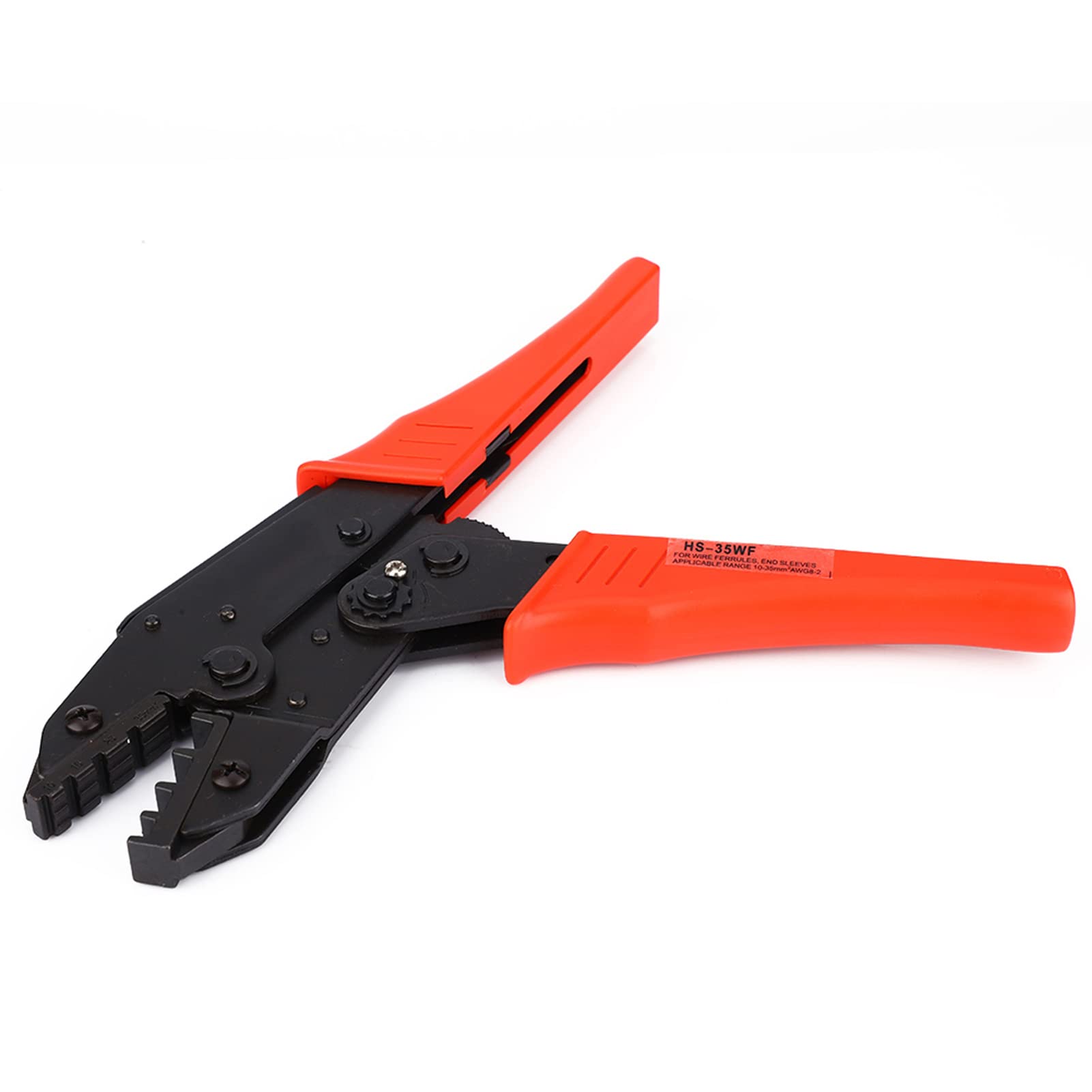 Pinza crimpatrice per crimpatura, 10-35 mm², 8-2 AWG, per crimpare i terminali del tubo per lo strumento pre-isolato per terminali pre-isolati