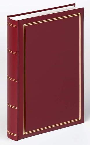 Walther Monza ME-140-R Memo - Álbum de notas (300 fotos para 4 x 6 pulgadas, 3.9 x 5.9 in), color rojo