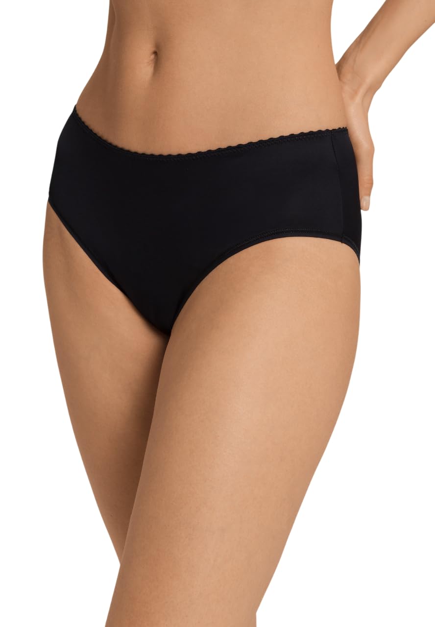 HANRO Satin Deluxe Satin Jersey High Cut Brief