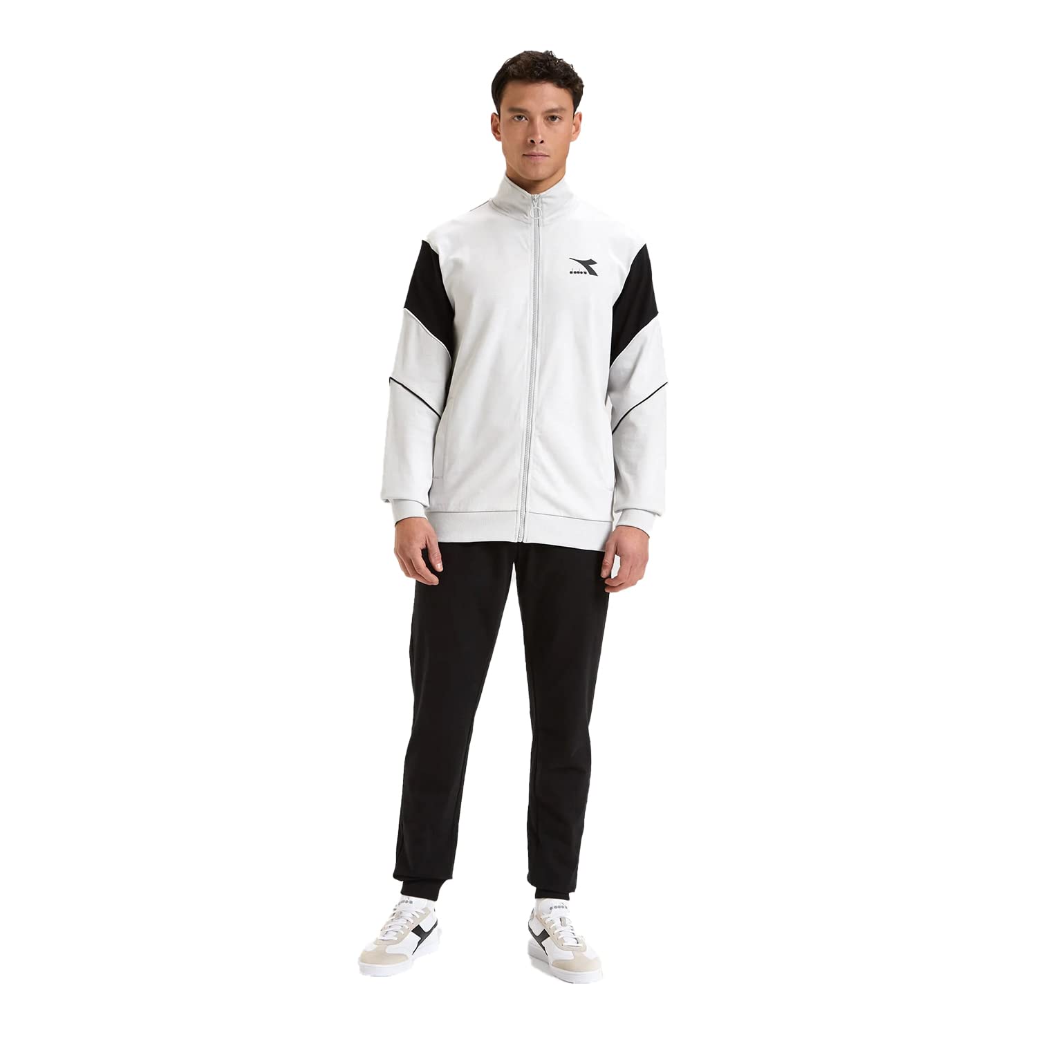Diadora TRACKSUIT FZ CORE TUTA UOMO IN FELPA LEGGERA SPORT COMPLETO 102.178180
