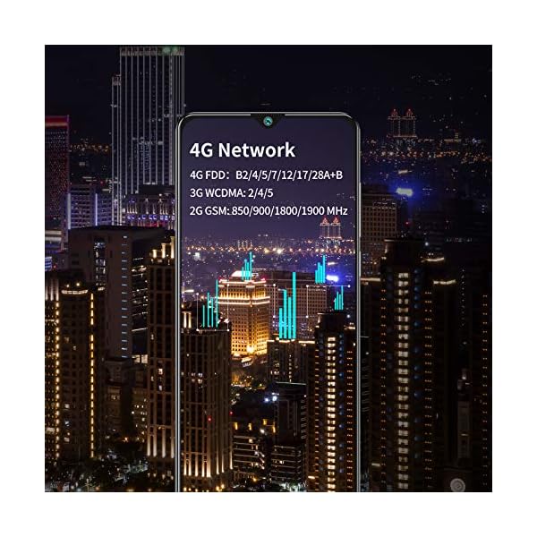 CUBOT Unlocked Smartphones, Note 7 Android 10 Phone Unlocked, 4G Dual SIM Unlocked Cell Phones, 5.5 inch HD Display, Triple Cameras, 2GB/16GB, 128GB Extension, 3100mAh Battery, US Version, Green