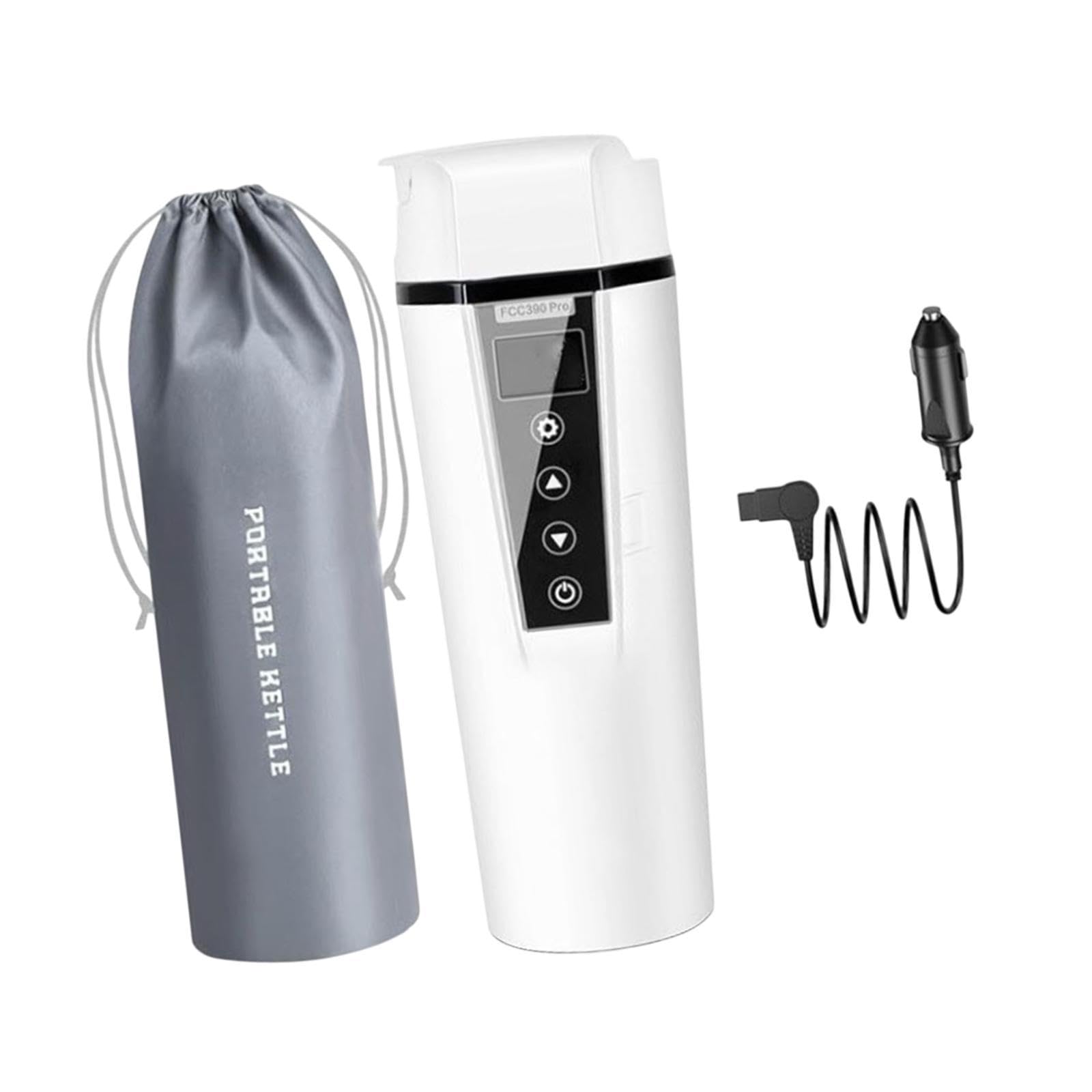 Car Kettle Boiler Car Kettle Water Boiler for Tea Brewi | Car Kettle Boiler Water for Tea Brewing Coffee Milk Heated white-image-20