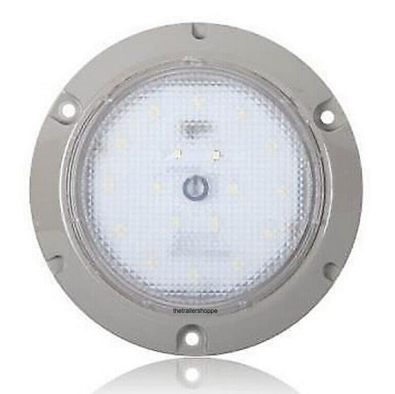 M84406SW Interior Light 24 White Surface 5.5" Round Touch Switch M84406-SW
