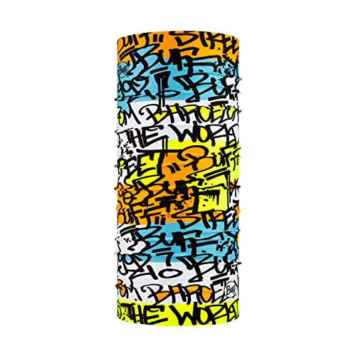 BUFF Braga de cuello, Original EcoStretch, Niño Niña, Multi, Talla unica, Bufanda, Tubular, Multifuncion, Cuello y Cabeza, Correr, Caminar, Senderismo, Sostenible, Ligera