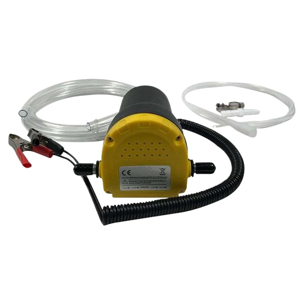 Pompa di trasferimento fluidi 12V/24V per olio motore, diesel e fluido idraulico - Compatibile con auto, moto e barche