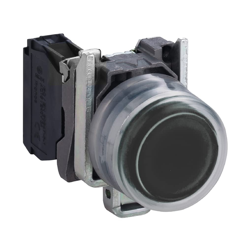 Schneider Electric Harmony XB4 Series Push Button, Panel Mount, 22mm Cutout, SPST, IP66, IP67