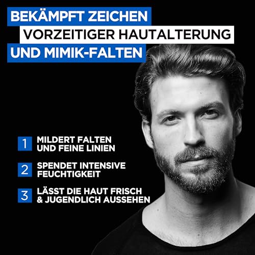 L'Oréal Men Expert Gesichtspflege gegen Falten für Männer, Anti-Aging Feuchtigkeitscreme gegen Hautalterung und Augenringe… – Ansicht 2