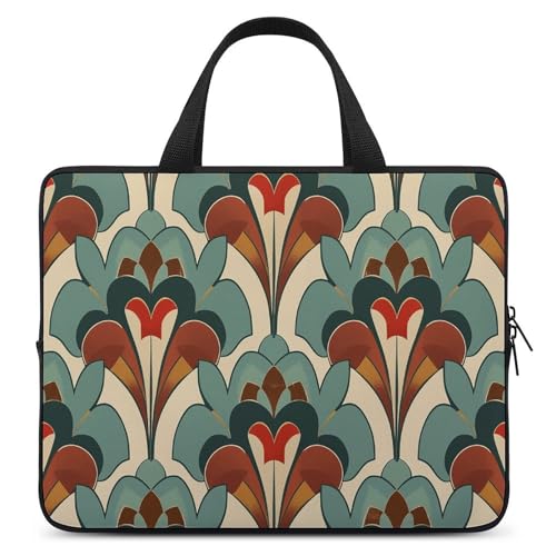 Sac ordinateur 17" Art déco pour protéger votre grand PC avec style