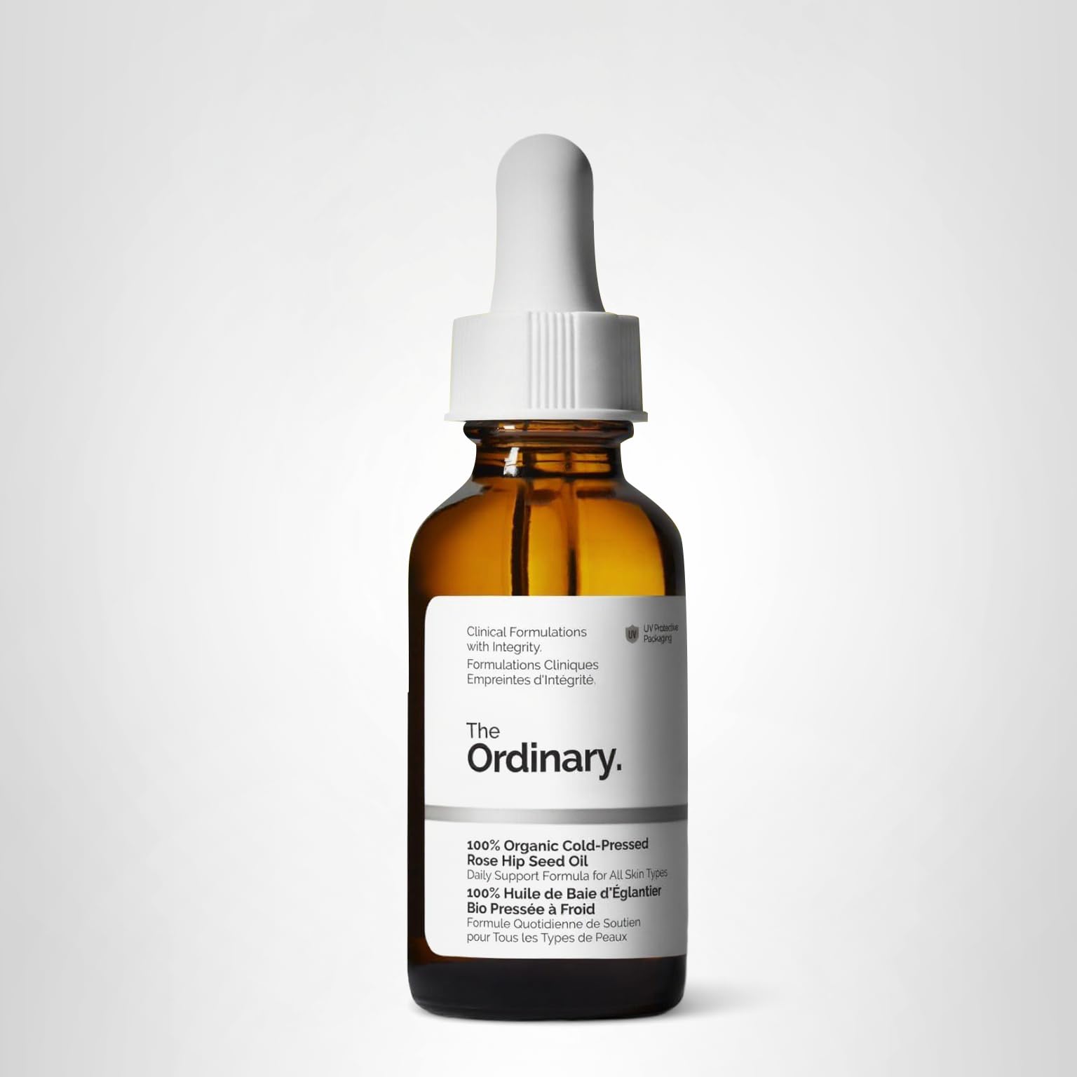 Amazon.com: The Ordinary 100% Organic Cold-Pressed Rose Hip Seed Oil,  Addresses Signs of Aging by Improving the Appearance of Uneven Skin Tone,  Supporting Skin Elasticity, 1 Fl Oz : Beauty & Personal