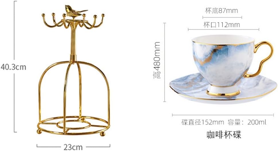 Coffee Cup Ceramic Afternoon Tea Set European Bone China Cup Set