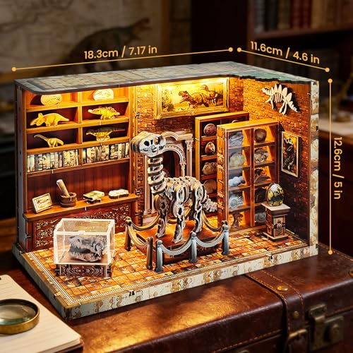 Lycidae Book Nook Kit-DIY Miniatur Puppenhaus Booknook Kit für 14+ Adults – Ansicht 3
