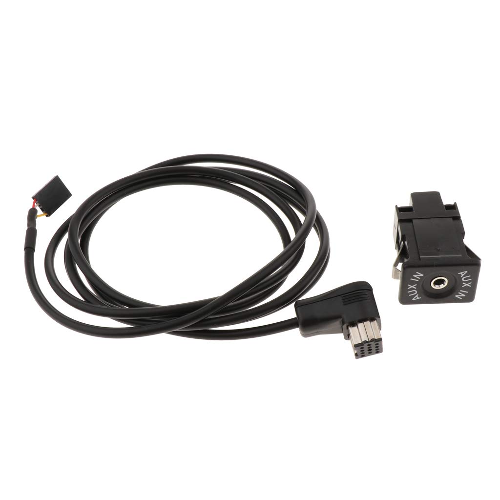 MERISHOPP Car USB Aux Switch Socket with Wire Harness Cable Adapter Compatible with Pioneer-image-48
