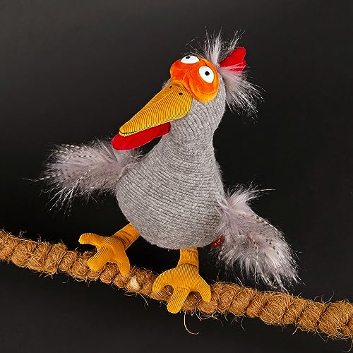 Sigikid 42984 Chilling Chicken Kikeriki Kuscheltier für Mädchen und Jungen: Sammeln, Schenken, Spielen, Schmusen, empfohlen für Kinder und Erwachsene von 3 bis 99 Jahren