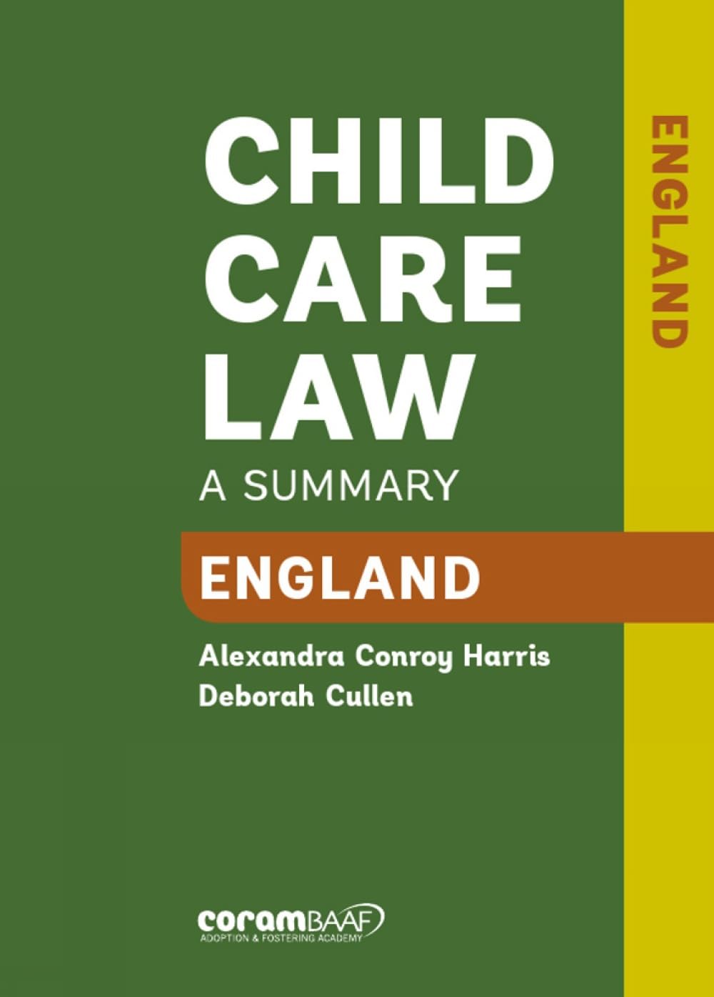 Child Care Law: England 7th Edition by Alexandra Conroy Harris PAPERBACK