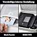 casmilee Hart Tasche für Canon SELPHY CP1500/CP1300/CP1200 Mini Mobiler Fotodrucker und Farbtinten Papierset mit Verstellbarem Schultergurt - Nur Tasche (Weiß)