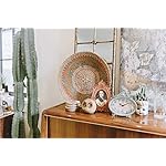 Creative Co-Op Green Antiqued Pewter Mantel Clock - Image 2
