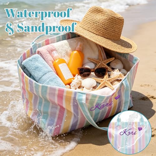 Bolso de Playa Personalizado Bordado Impermeable miniatura 4