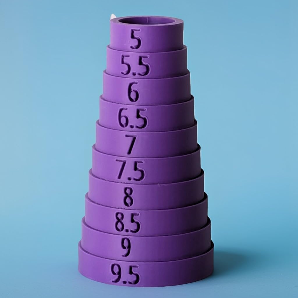 Bracelet Sizer Mandrel Round (Violet)