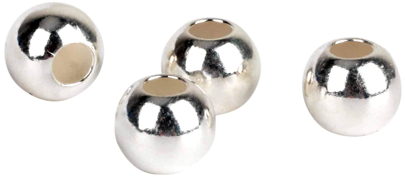 Amazon.co.jp: [silver KYASYA] シルバー925 4個セット 8mm素材 ビーズ
