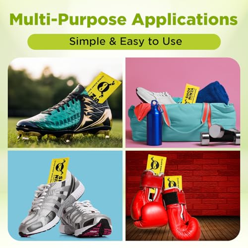 Shoe Ninja Shoe Deodorizer - Shoe Odor Elimination with Activated Charcoal, Versatile and Reusable Shoe Smell Remover, Boxing Glove Deodorizer, and Shoe Freshener, Great for Sports - 1 Pack Count of 2 - Thumbnail 6