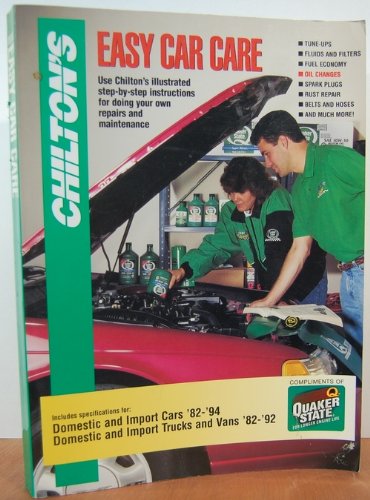 Chilton's easy car care 0801986192 Book Cover