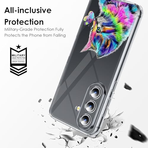 Coque Samsung S26 Plus fine transparente anti-rayures chat - 2