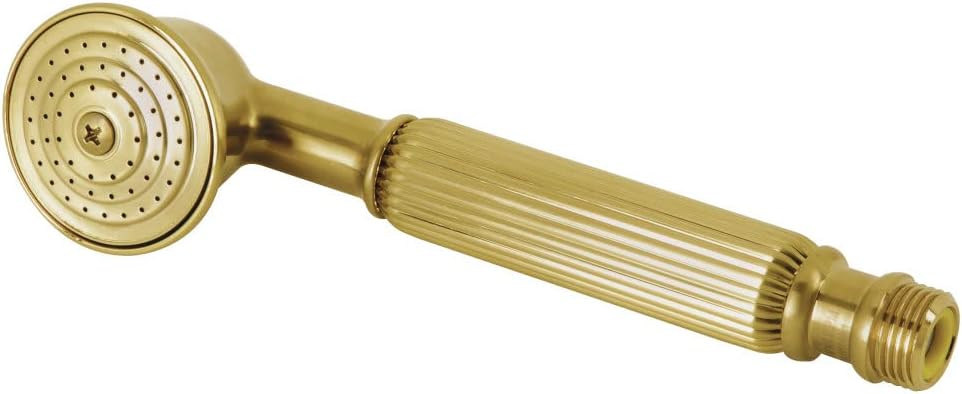 Kingston Brass K107A7 Vintage Hand Shower, Brushed Brass 6.88 x 2.06 x 1.75