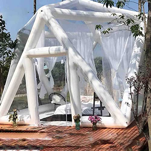 Carpa Burbuja Inflable Transparente 3x3 m VICIYOO miniatura 3