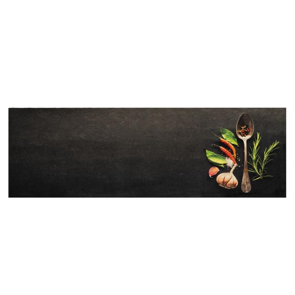 Tapis de cuisine lavable et antidérapant en velours absorbant 60x180 cm