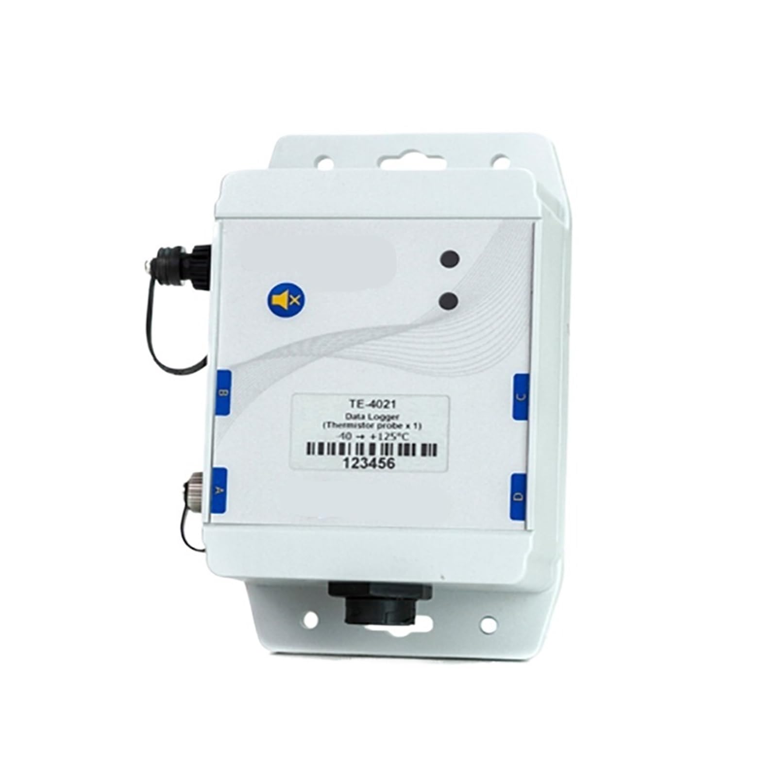 HEXEH Enregistreur de données de température Ethernet TE-4021 à Utiliser avec Une sonde à thermistance