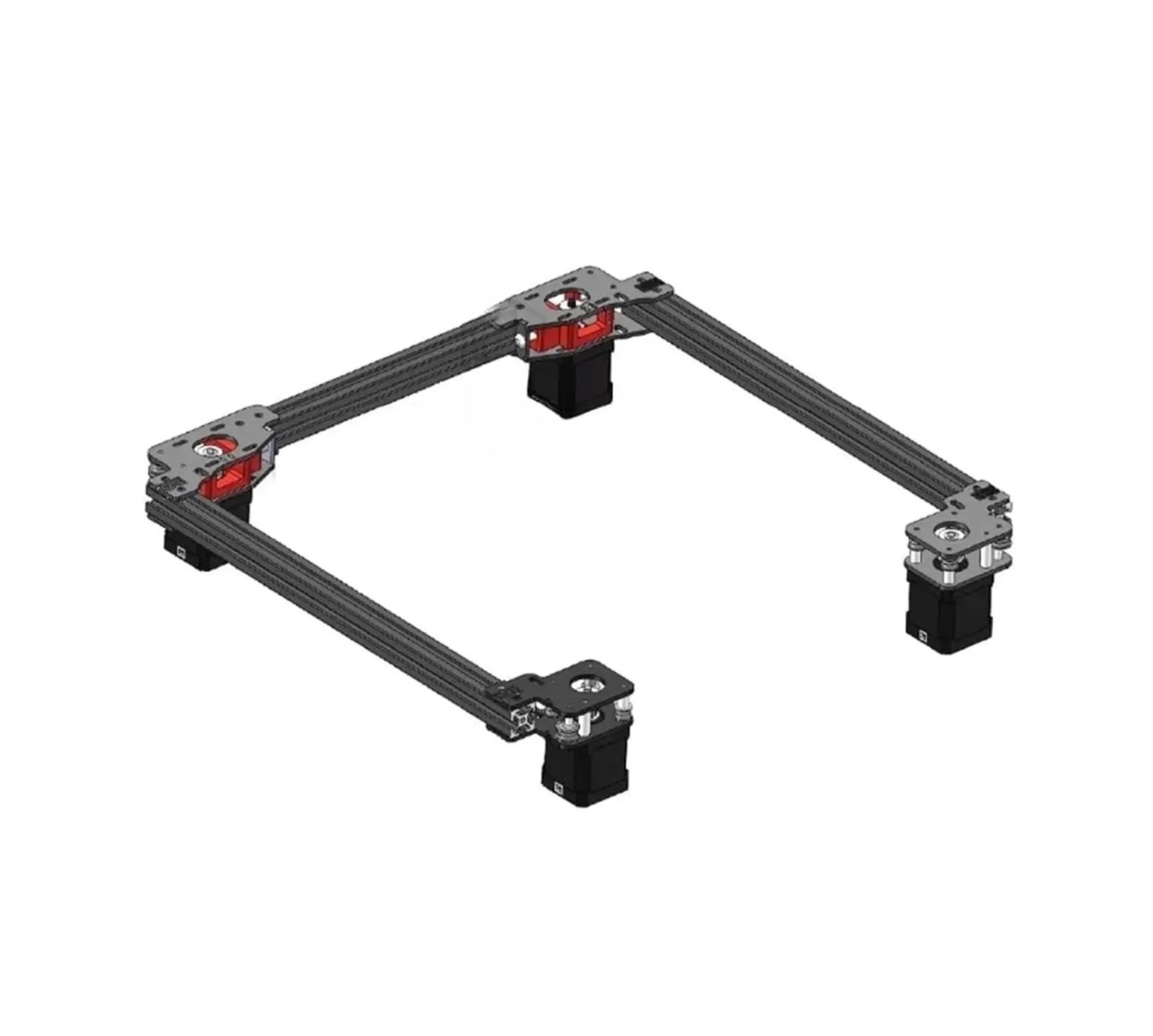 Kit de actualización mecanizado aluminio for impresora 3D for soportes motor paso a NEMA17(No Motor No Bearing)