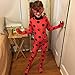 KN Halloween Cosplay Ladybug Kid Costumes Chlid Little Beetle, Red, Size Medium