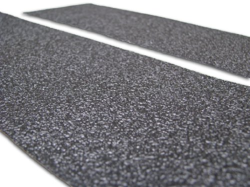 Shoe Bottoms Slip Resistant Shoe Sole Cover Protector for Heels Self-Stick Pads - Available in Clear, Black, or Red (Black)