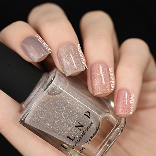 Image of ILNP Manor House - Taupe Holographic Sheer Jelly Nail Polish