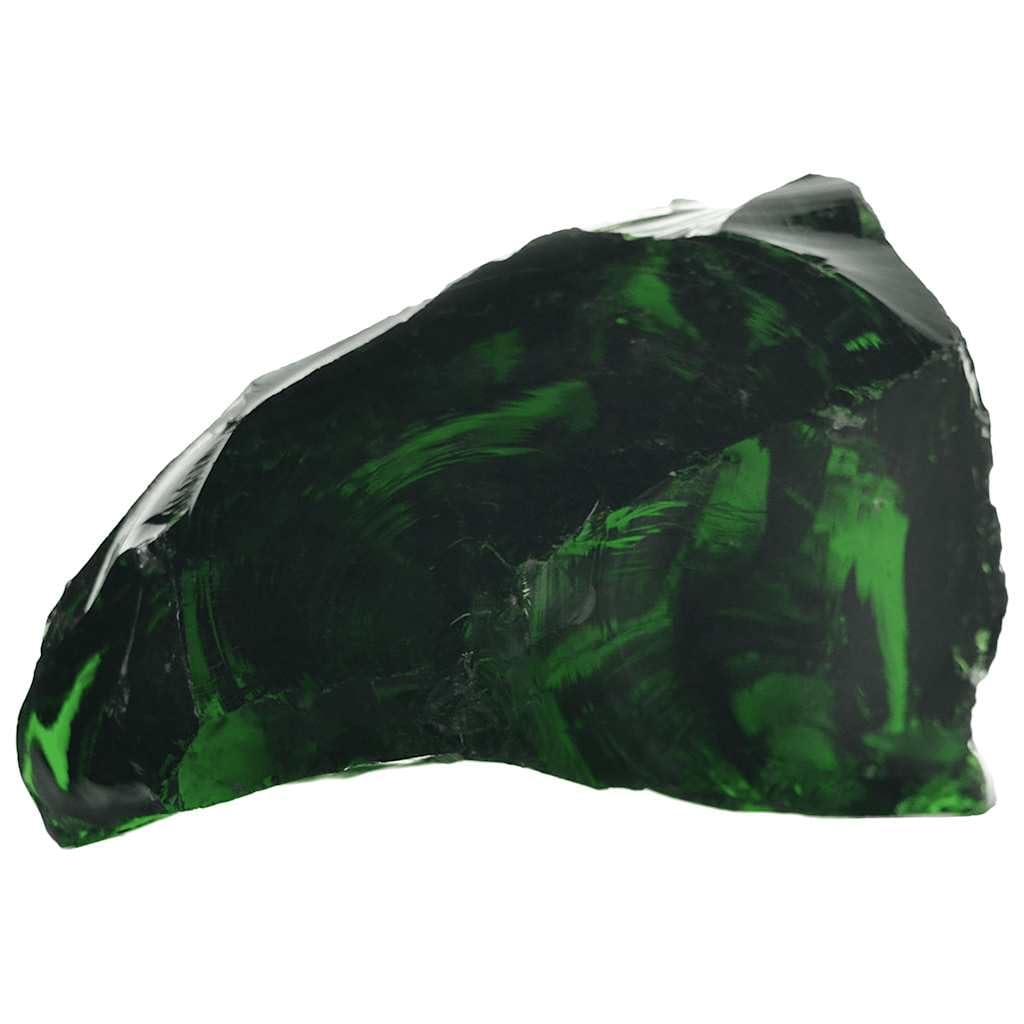 Pietre per gabbioni in vetro verde, 60-120 mm, 25 kg, pietre decorative da giardino per gabbioni, decorazione da giardino, bordo prato, recinzione per aiuole, terrazze e cortili