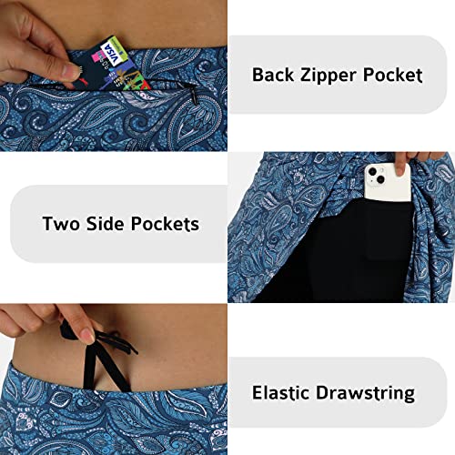 Image of ANIVIVO Skirted Legging for Women, Yoga Legging with Skirts &Women Tennis Leggings Clothes Pockets