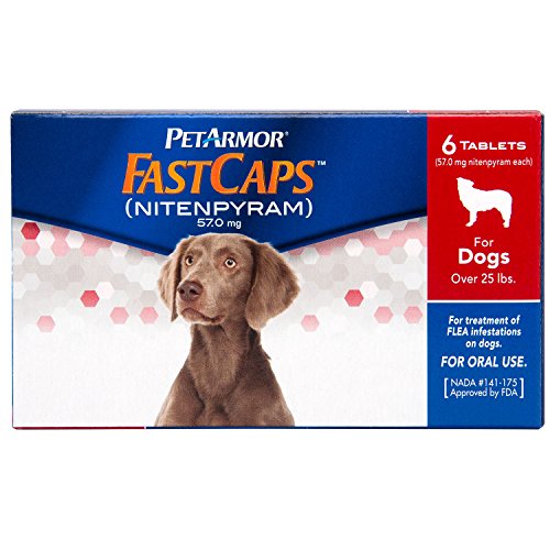 PetArmor FastCaps (nitenpyram) Oral Flea Control Medication, 25 lbs and Over, 6 count - Thumbnail 2