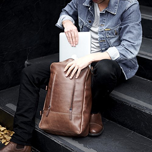 Capra Leather Laptop Backpack 